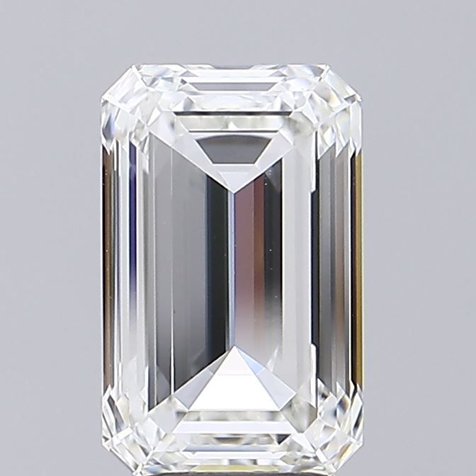 4.01 ct. emerald Lab Grown Diamond front image