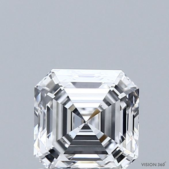 1.05 ct lab-grown Square emerald Diamond