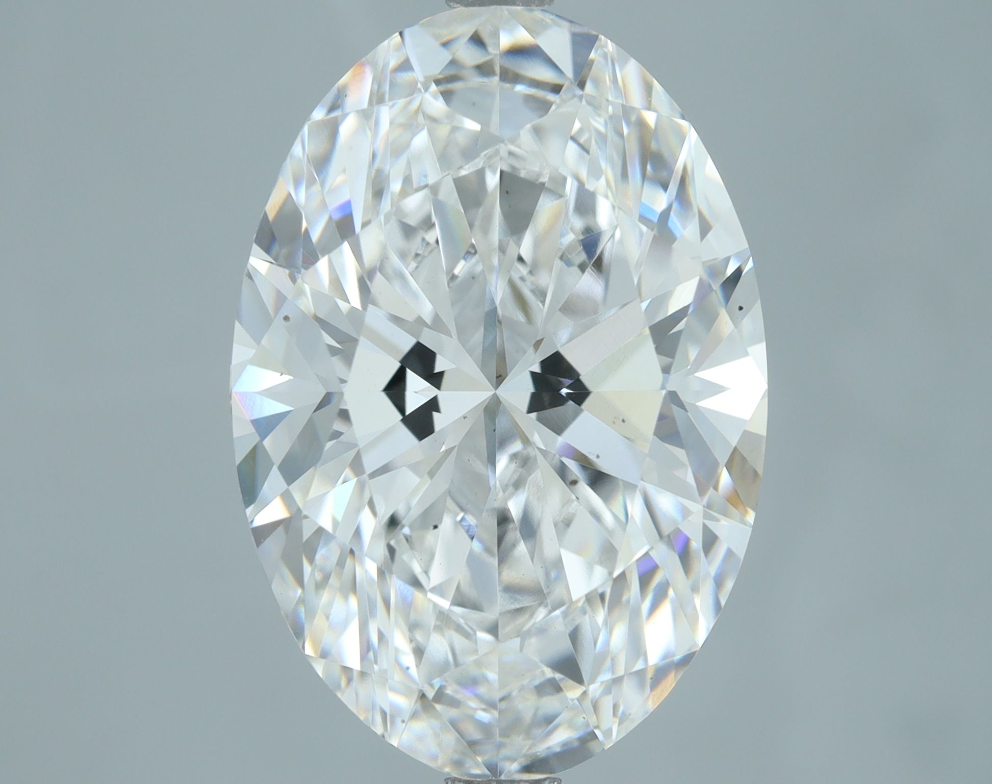 6.71 ct. oval Lab Grown Diamond front image