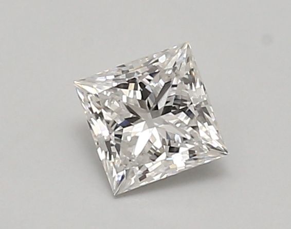 0.66 ct lab-grown Princess Diamond