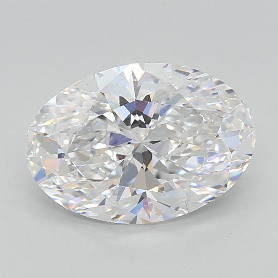 3.02 ct. oval Lab Grown Diamond front image