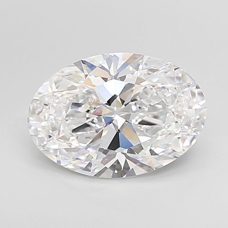 3.66 ct. oval Lab Grown Diamond front image
