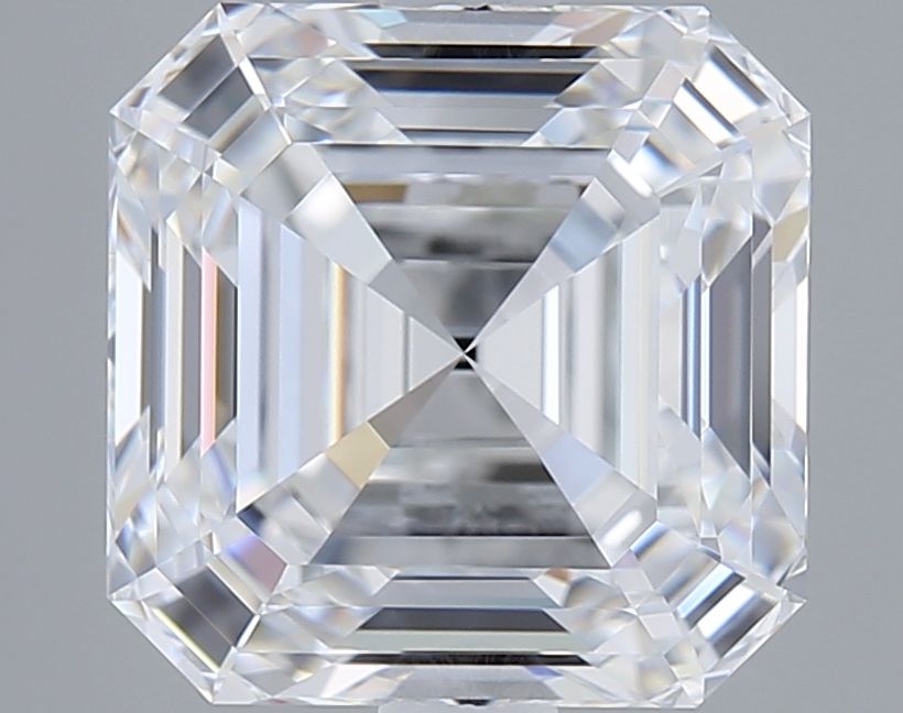 2.84 ct lab-grown Asscher Diamond