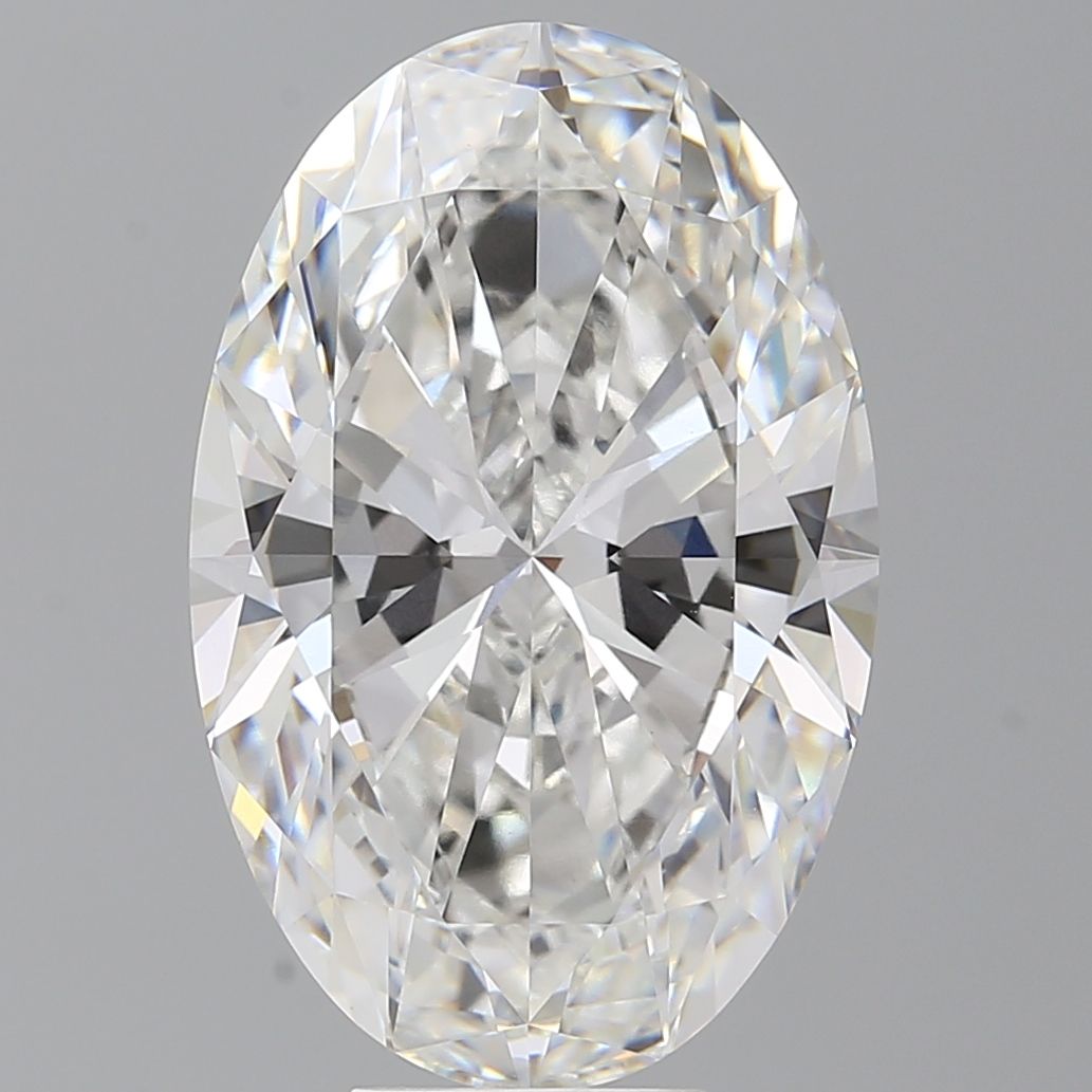 9.09 ct. oval Lab Grown Diamond front image