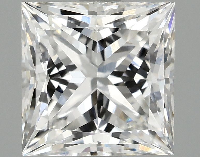2.09 ct. princess Lab Grown Diamond front image
