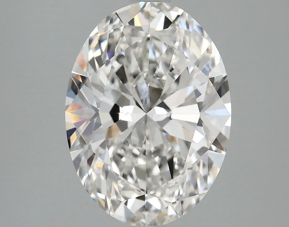3.00 ct. oval Lab Grown Diamond front image