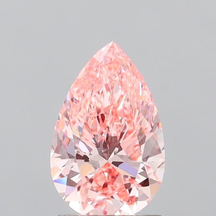 1.54 CT Fancy Vivid Pink PEAR
