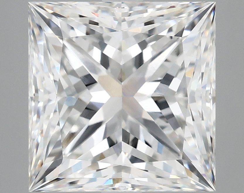 5.09 ct. princess Lab Grown Diamond front image
