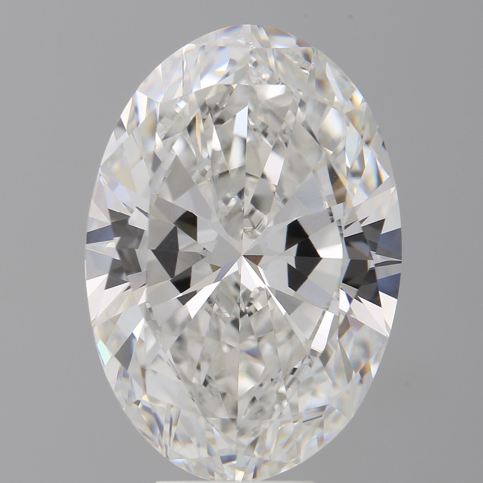 9.06 ct. oval Lab Grown Diamond front image
