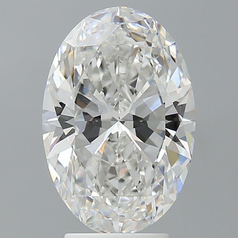 4.07 ct. oval Lab Grown Diamond front image