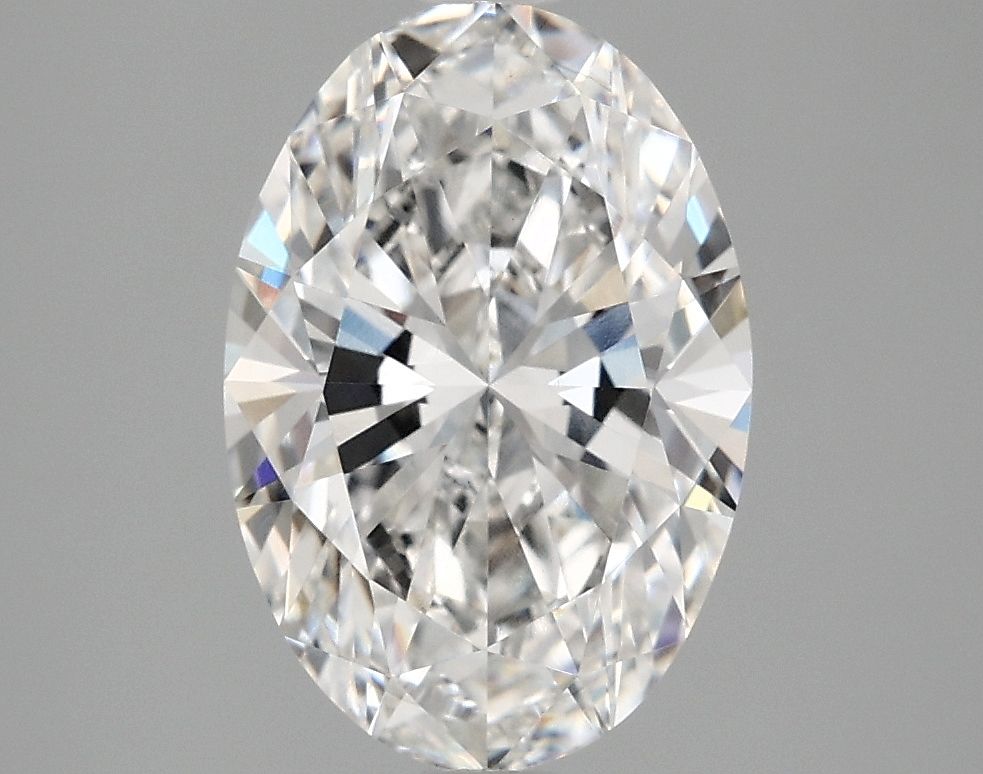 2.88 ct. oval Lab Grown Diamond front image