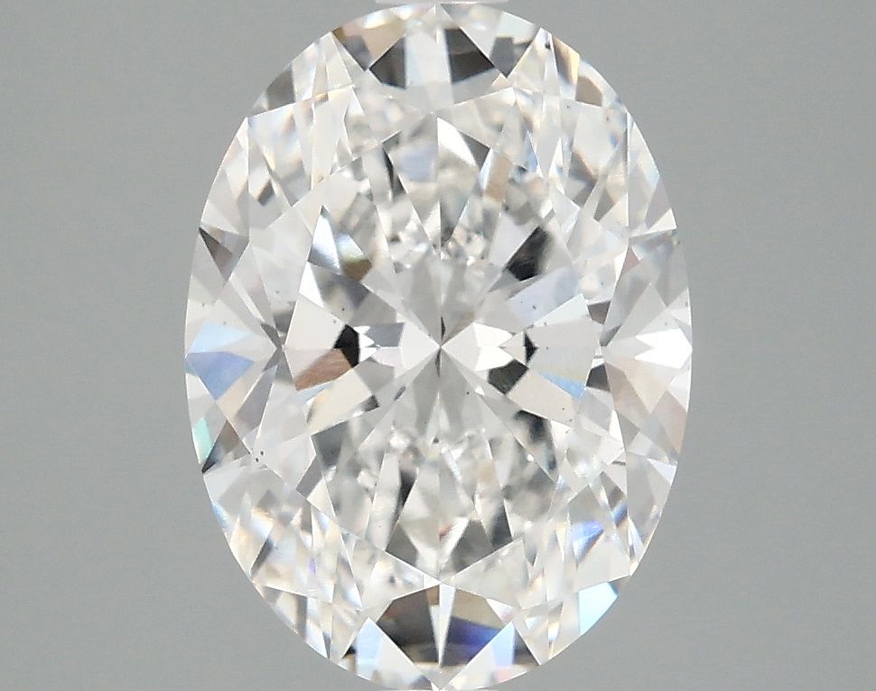3.02 ct. oval Lab Grown Diamond front image