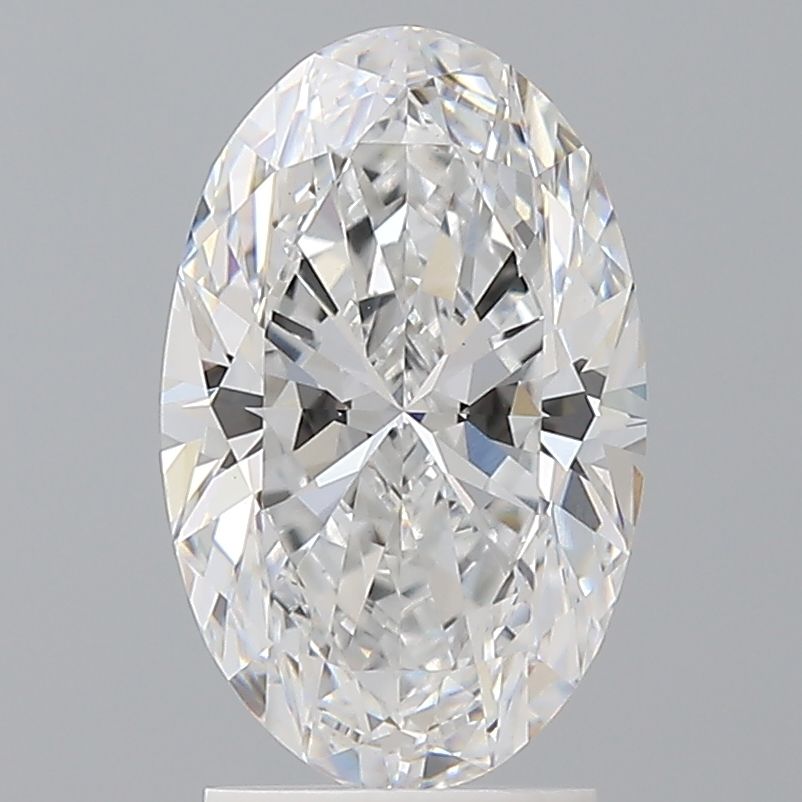 2.59 ct. oval Lab Grown Diamond front image