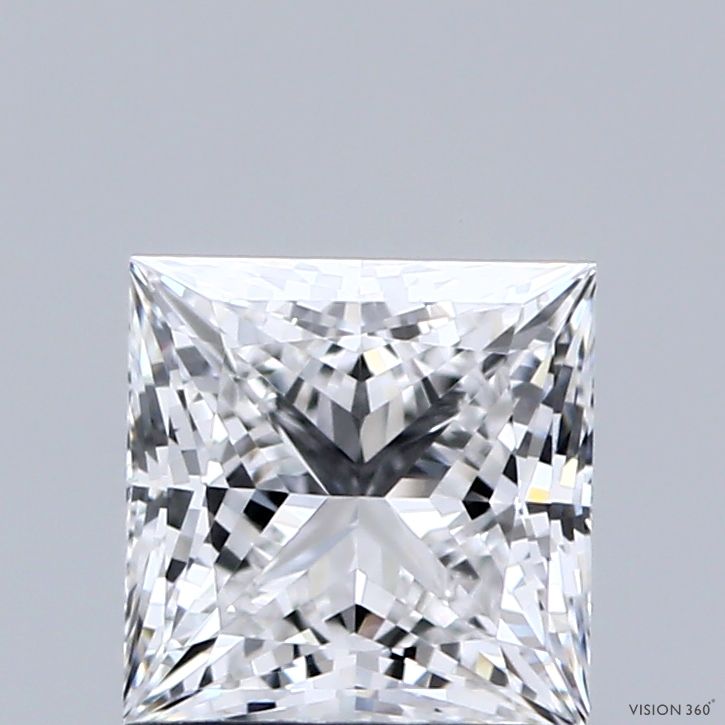 1.05 ct lab-grown Princess Diamond