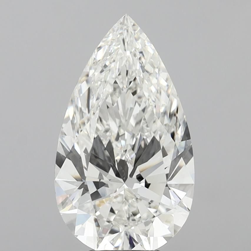 6.04 ct. pear Lab Grown Diamond front image