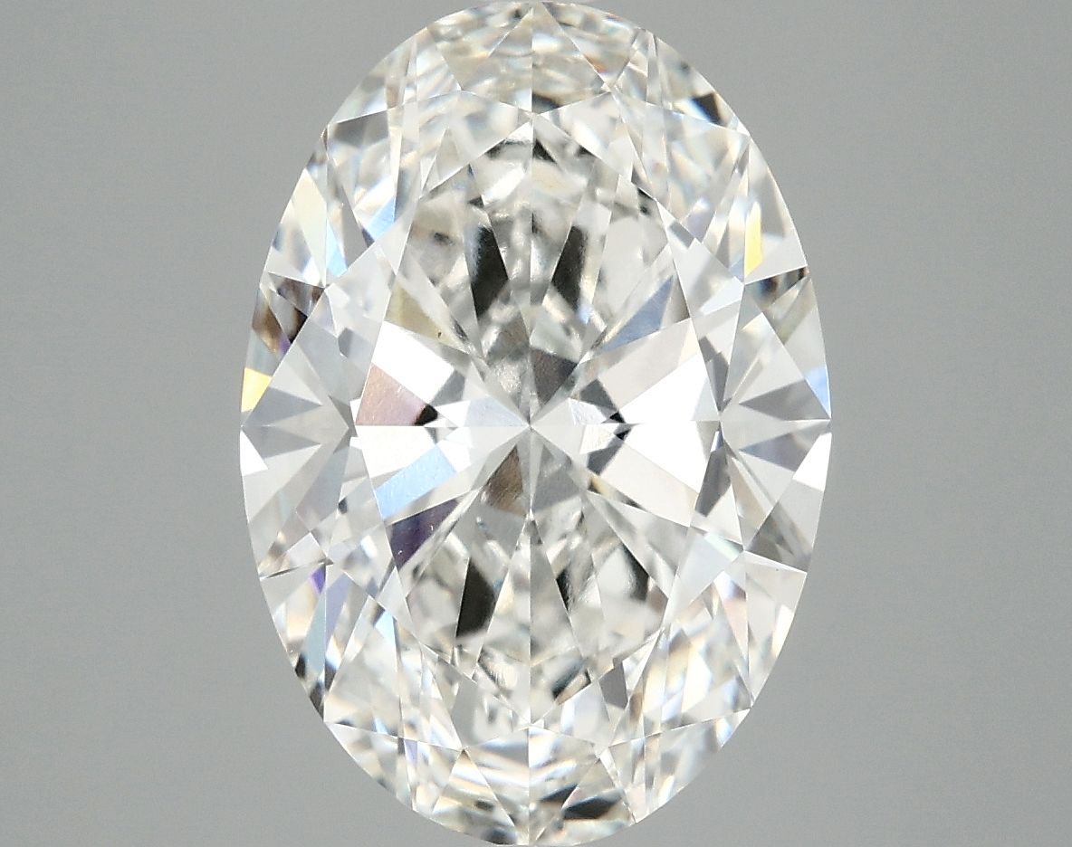 5.05 ct. oval Lab Grown Diamond front image