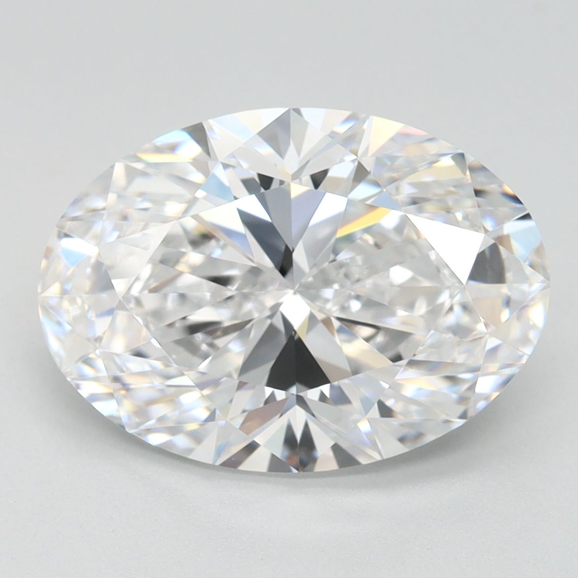 3.68 ct. oval Lab Grown Diamond front image