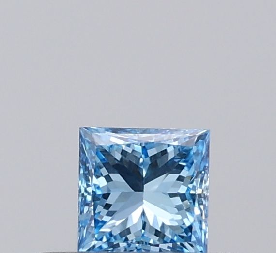 0.25 CT Fancy Vivid Blue PRINCESS