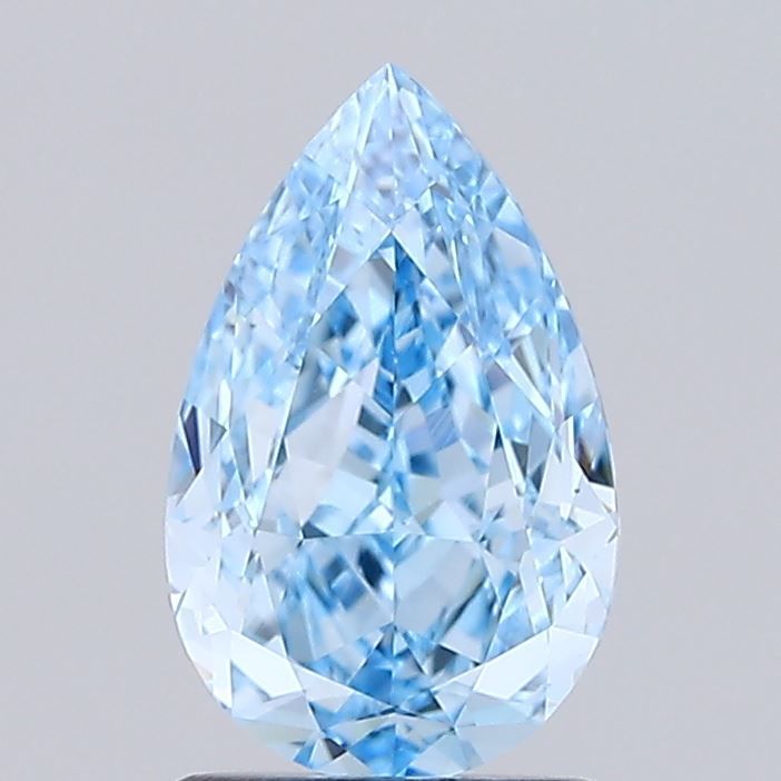1.77 CT Fancy Vivid Blue PEAR