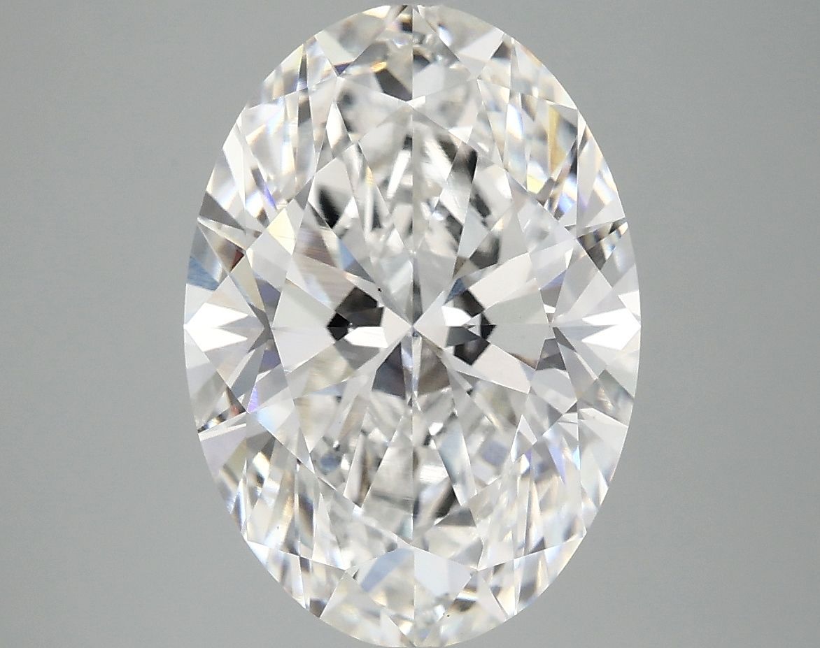 5.04 ct. oval Lab Grown Diamond front image