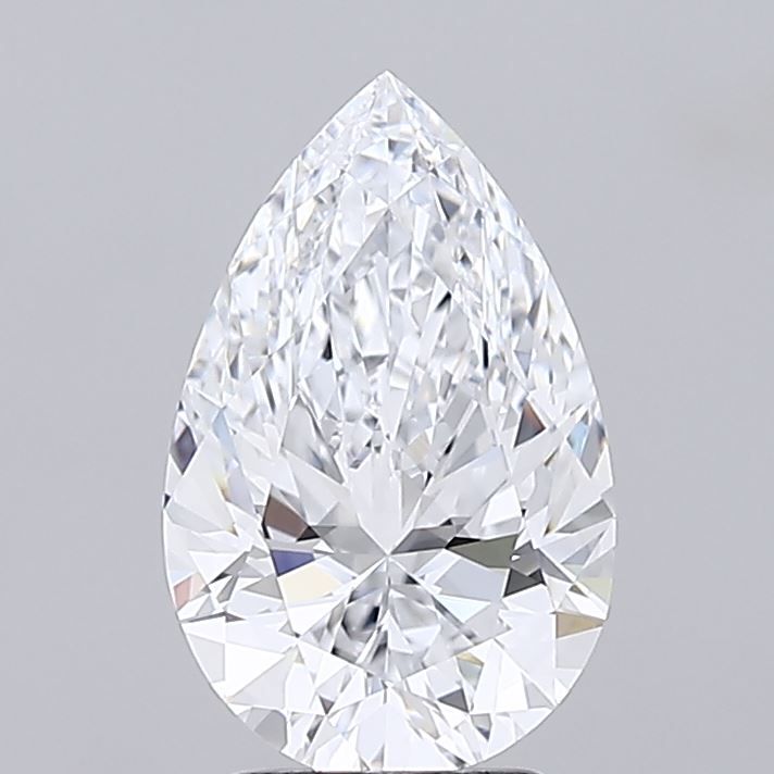 3.01 ct. pear Lab Grown Diamond front image