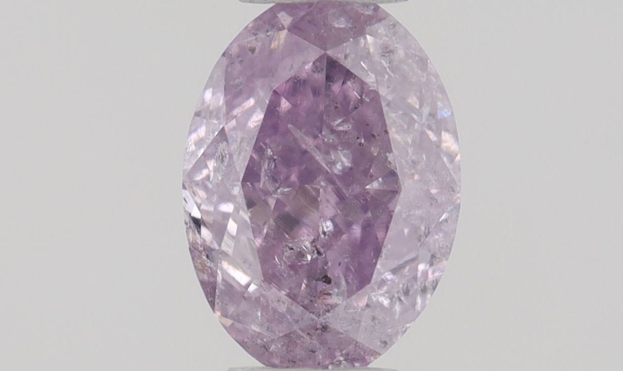 Diament 0.3 ct Fancy Pink Purple/I2