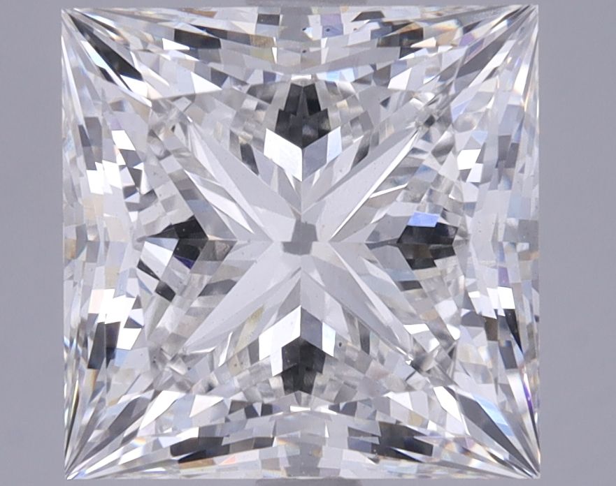 5.09 ct. princess Lab Grown Diamond front image