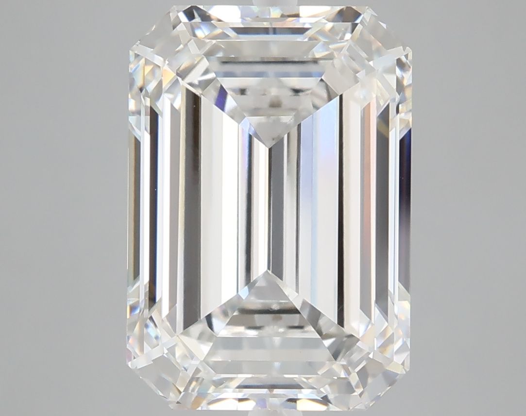 6.27 ct. emerald Lab Grown Diamond front image