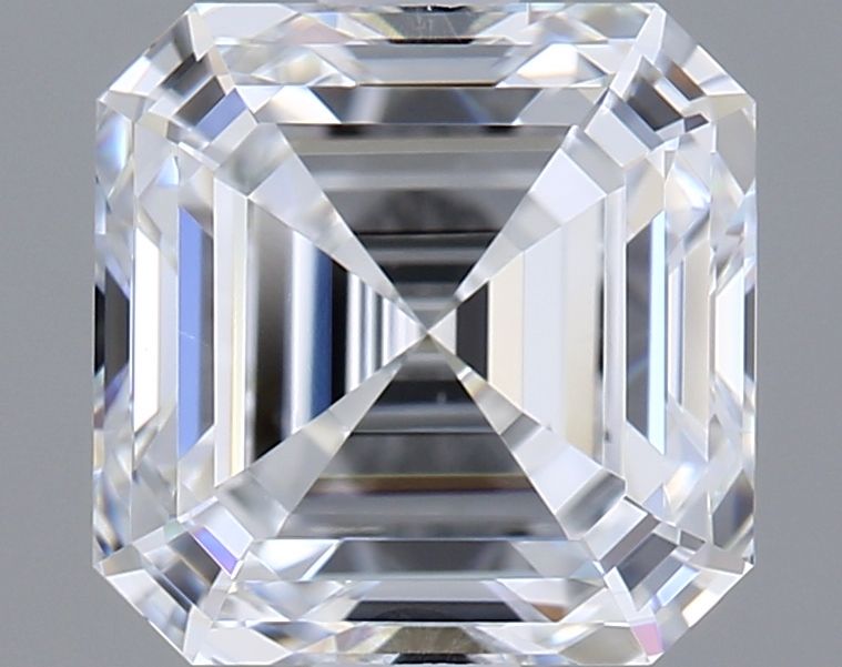 1.51 ct lab-grown Asscher Diamond