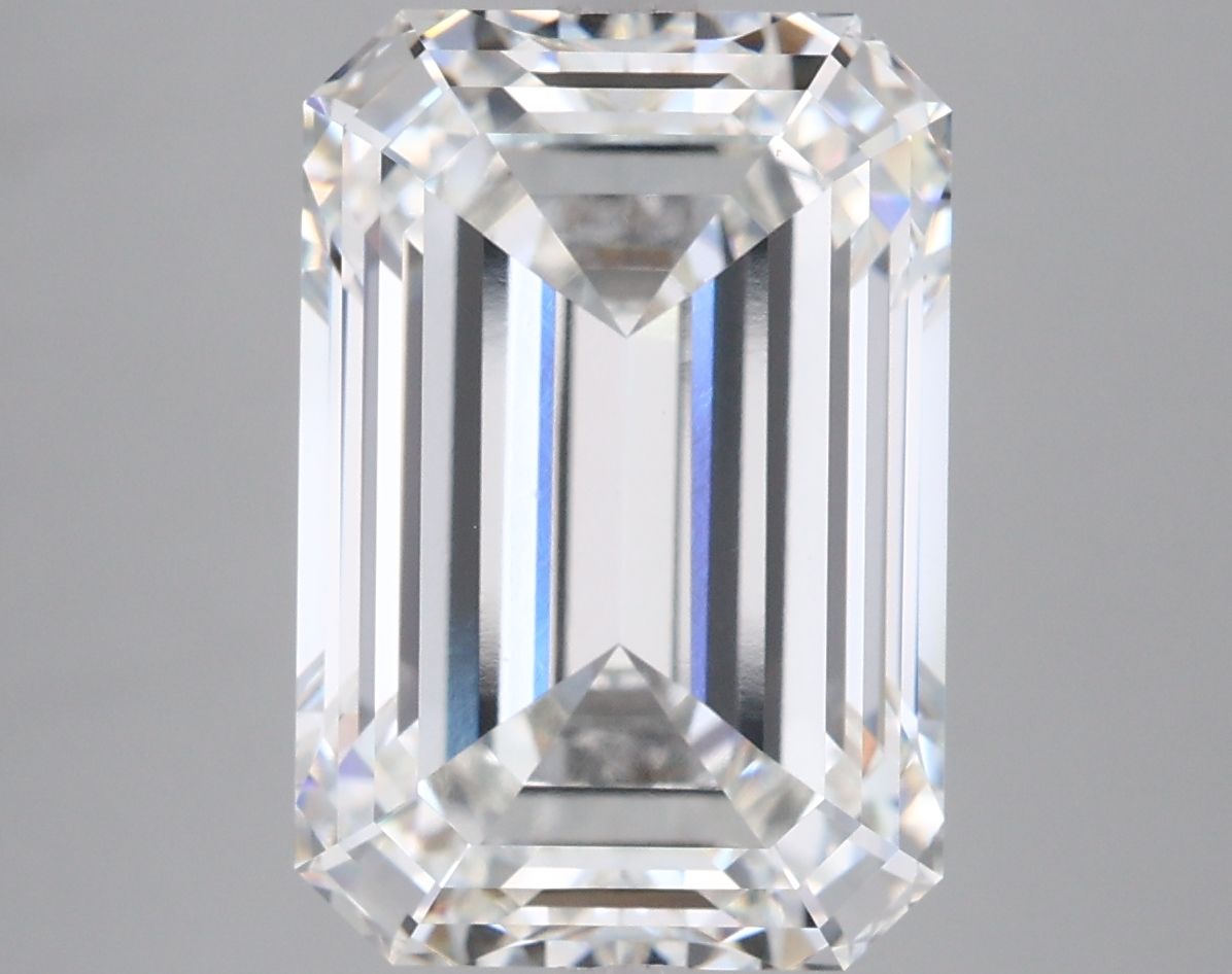 8.04 ct. emerald Lab Grown Diamond front image