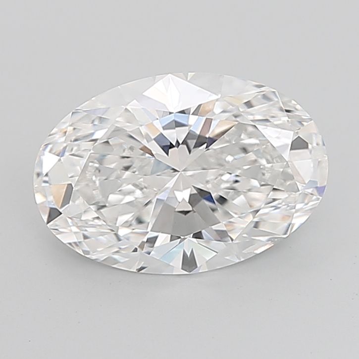 6.06 ct. oval Lab Grown Diamond front image