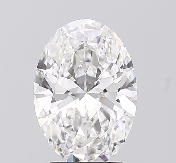 2.07 ct. oval Lab Grown Diamond front image