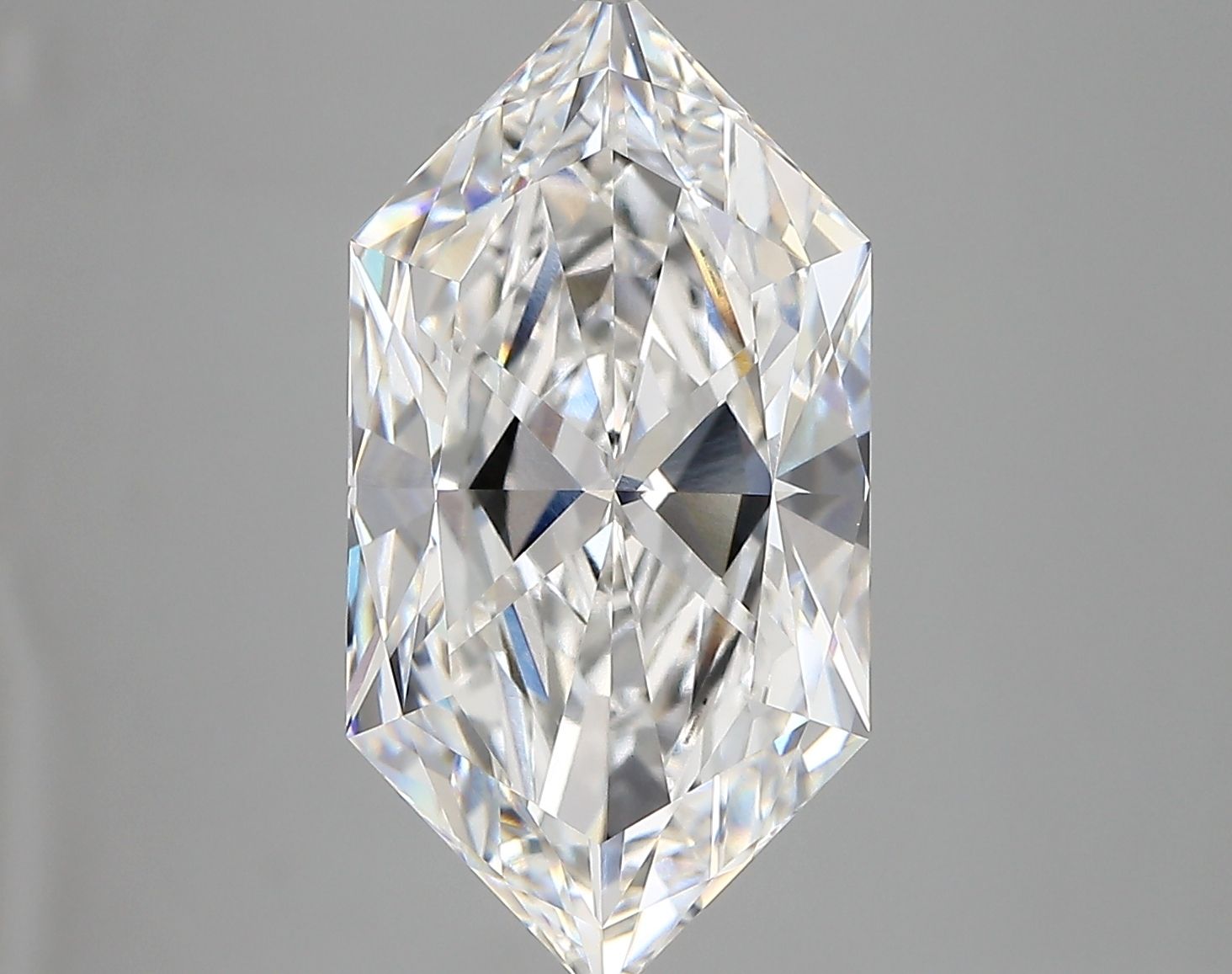 5.64 ct lab-grown Hexagonal Diamond