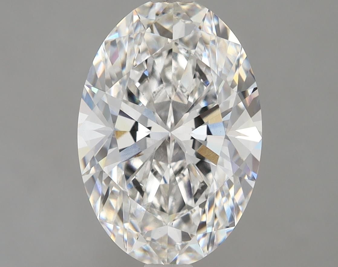 3.37 ct. oval Lab Grown Diamond front image