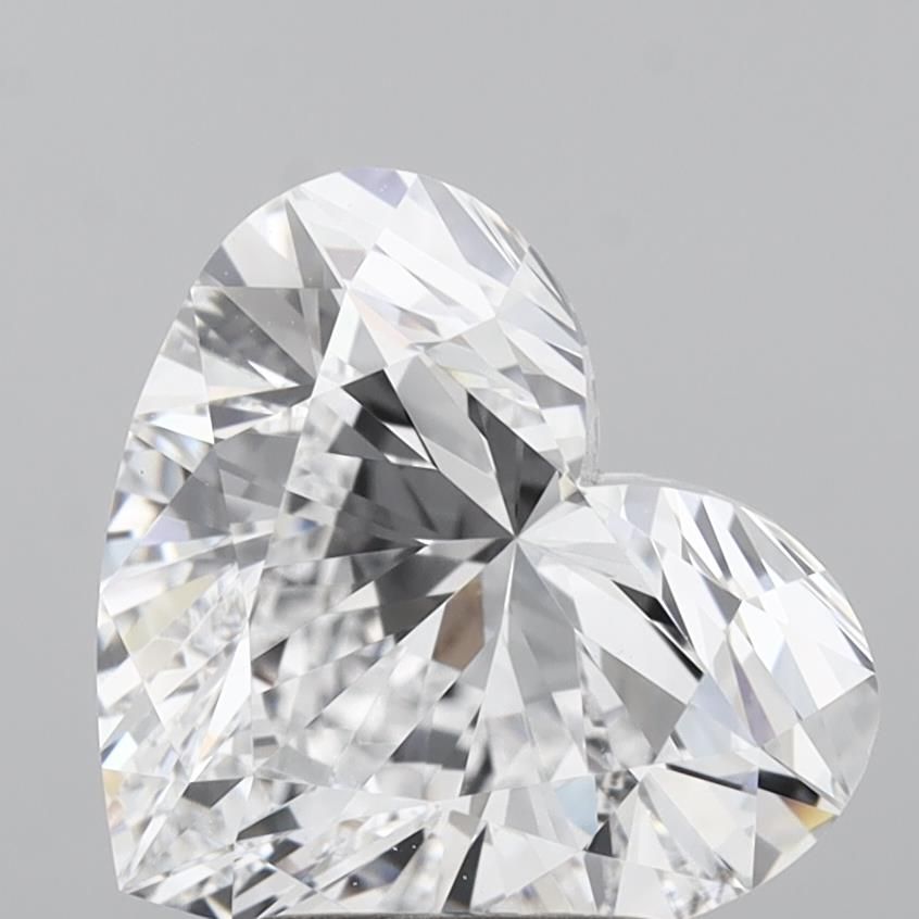 2.60 ct. heart Lab Grown Diamond front image