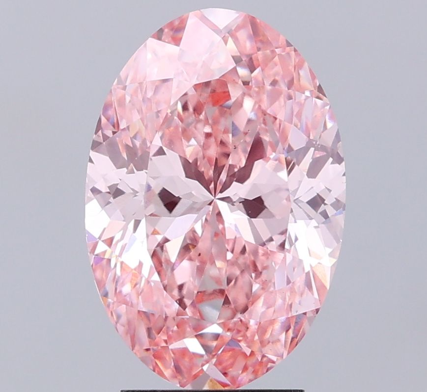 4.09 ct. oval Lab Grown Diamond front image
