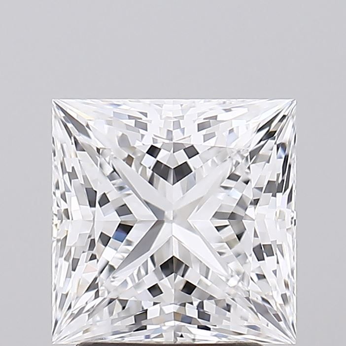 2.82 ct. princess Lab Grown Diamond front image