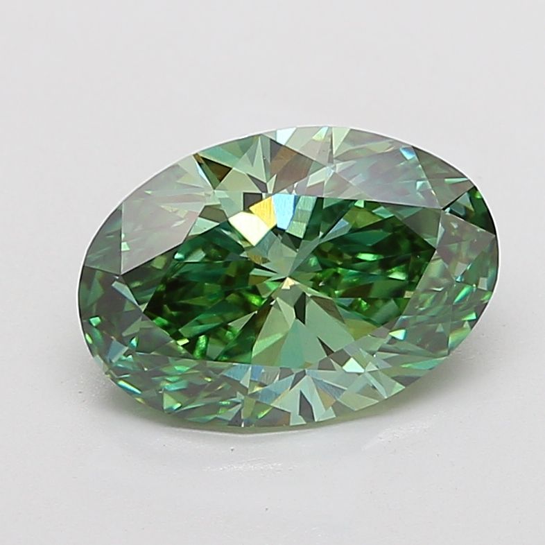 5.03 ct. oval Lab Grown Diamond front image