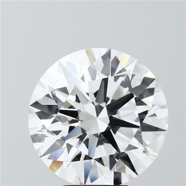 7.04 ct. round Lab Grown Diamond front image