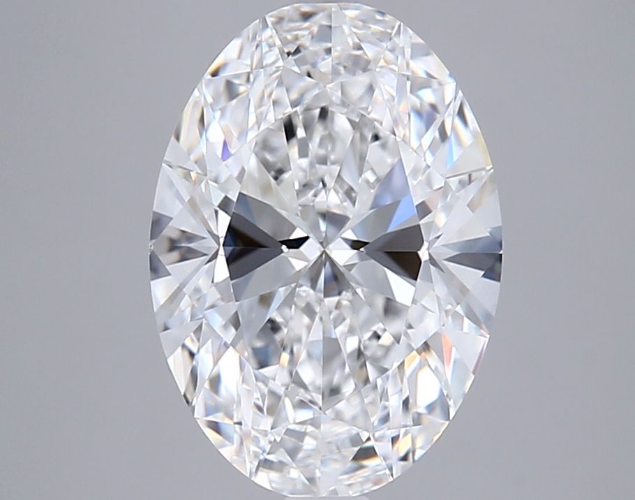 3.25 ct. oval Lab Grown Diamond front image