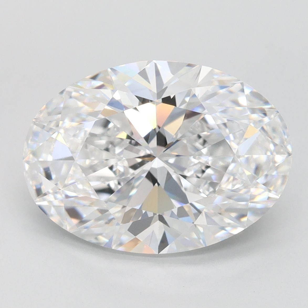 3.65 ct. oval Lab Grown Diamond front image