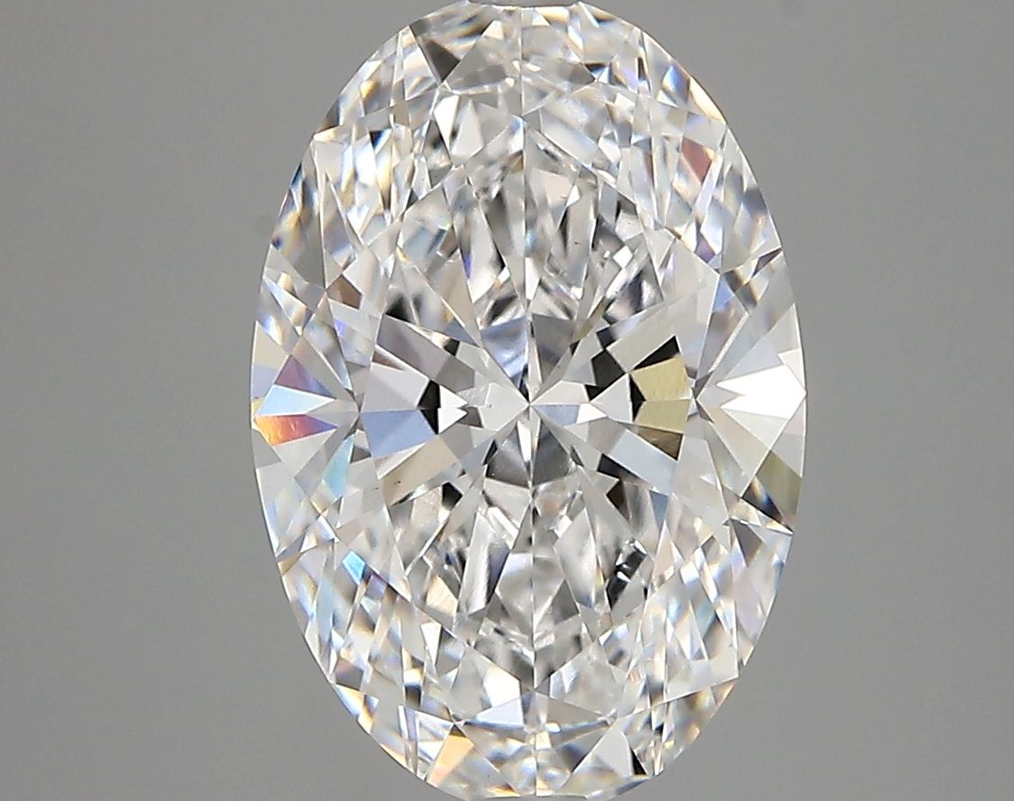 3.75 ct. oval Lab Grown Diamond front image