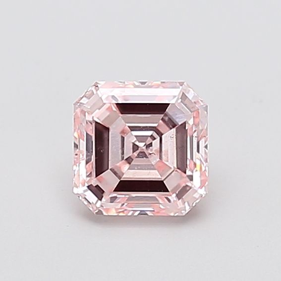 1.05 CT Fancy Intense Pink ASSCHER