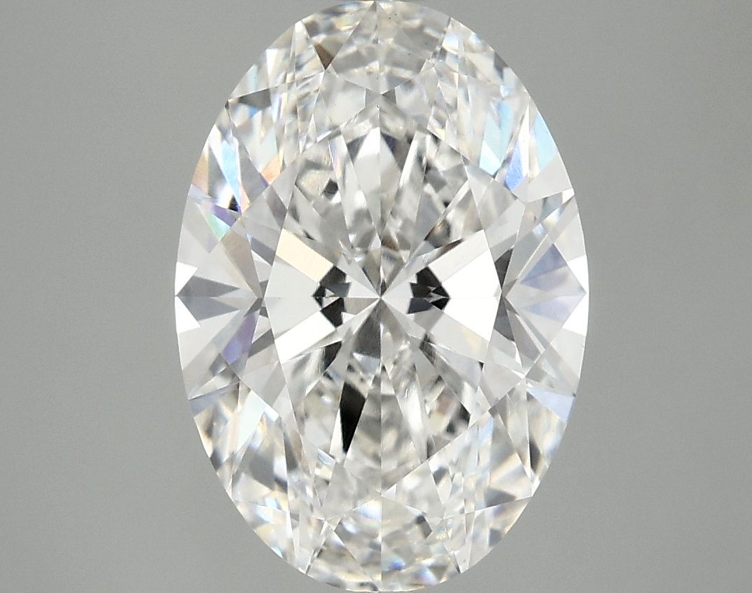 3.67 ct. oval Lab Grown Diamond front image