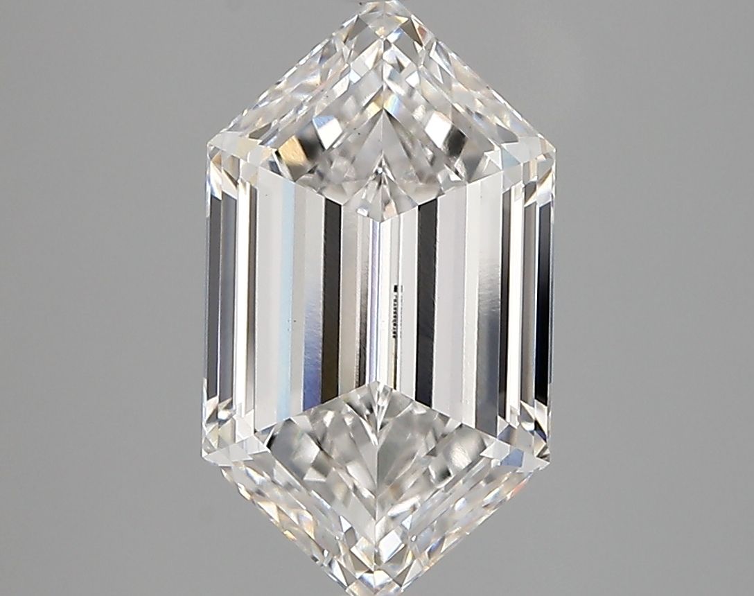 3.14 ct lab-grown Hexagonal Diamond