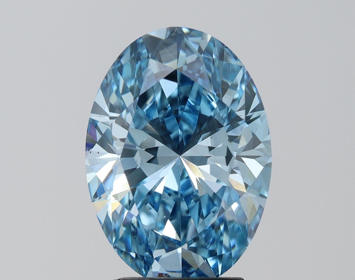3.01 ct. oval Lab Grown Diamond front image
