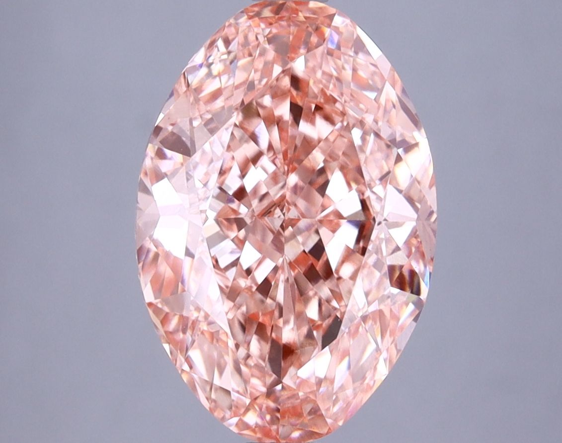 4.02 ct. oval Lab Grown Diamond front image