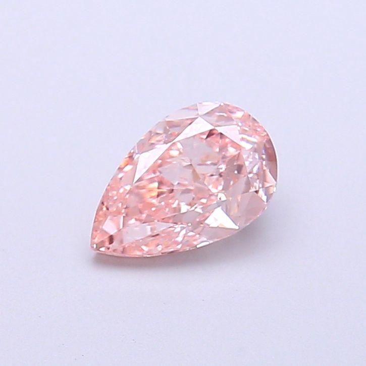 0.81 CT Fancy Intense Brownish Pink PEAR