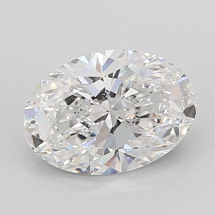 7.05 ct. oval Lab Grown Diamond front image