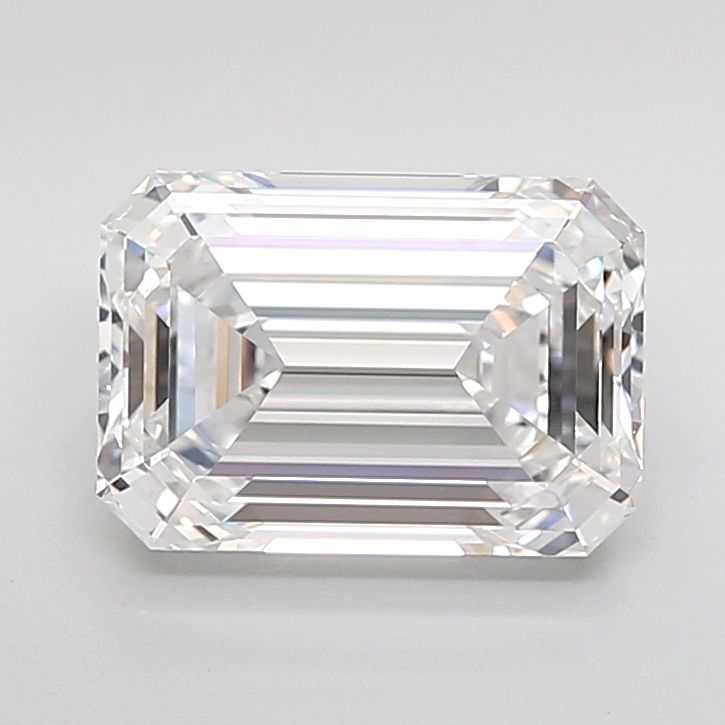 3.84 ct. emerald Lab Grown Diamond front image